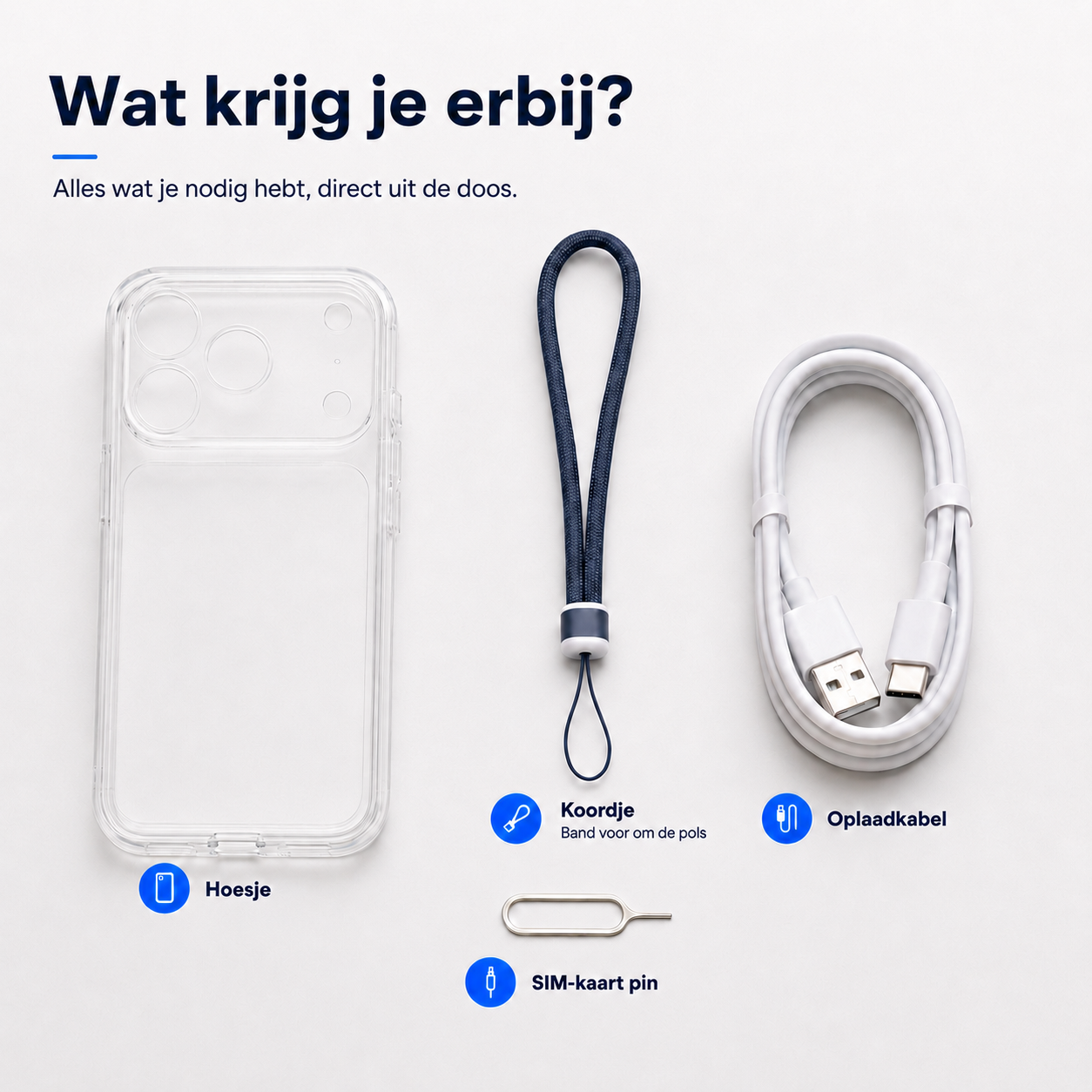 Blauw – 17 Pro Max Mini