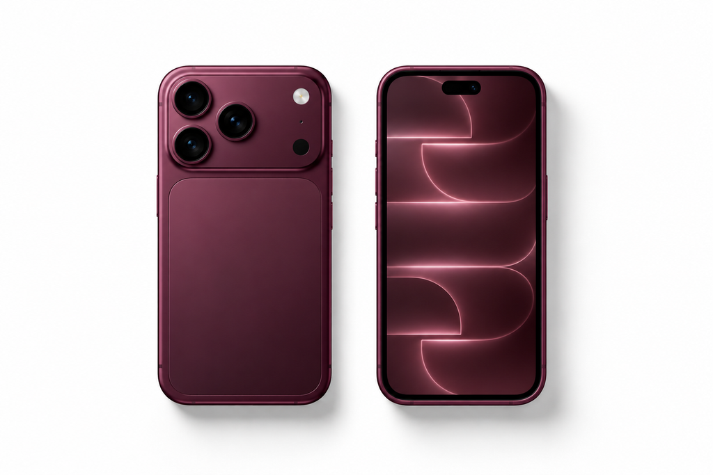 Bordeauxrood (Burgundy) - 18 Pro Max Mini