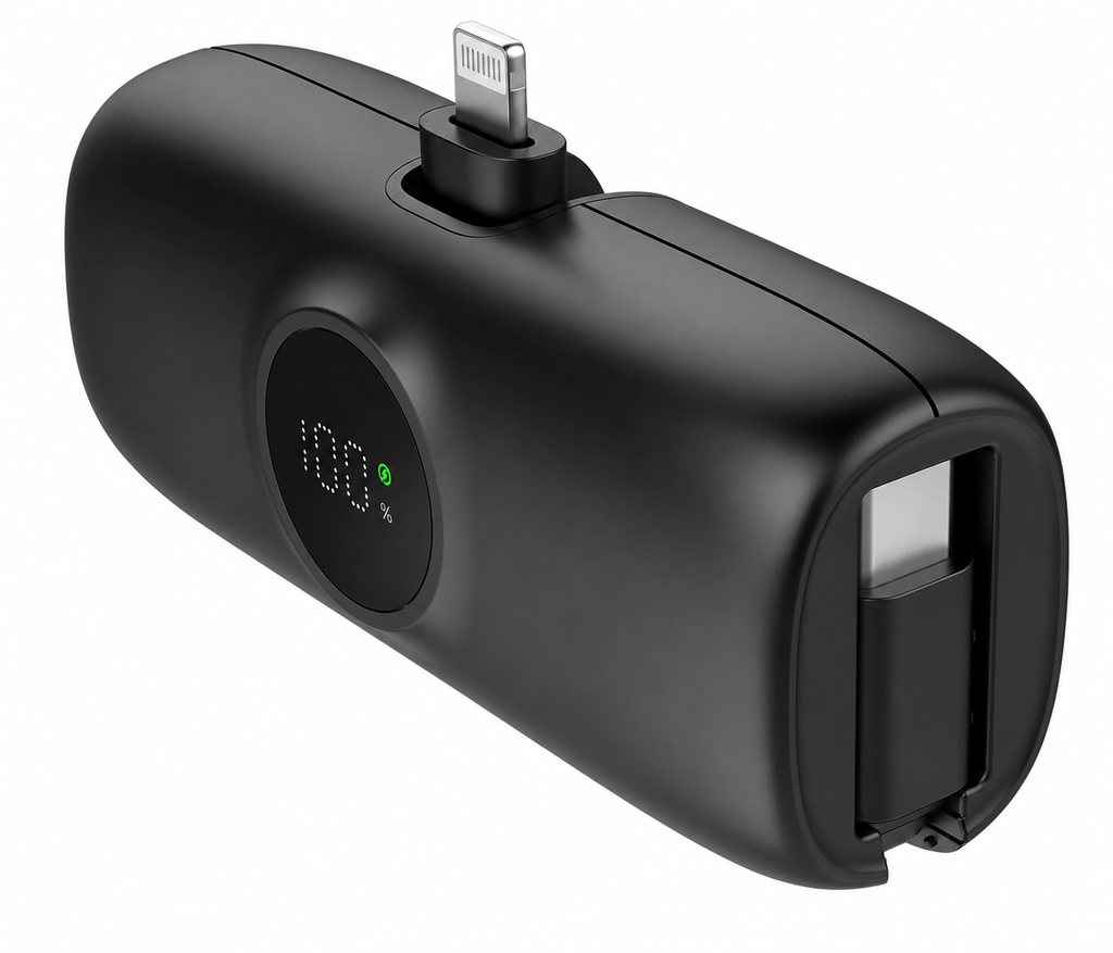 Mini Powerbank Voor iPhone Met Lightning Connector 5000mAh