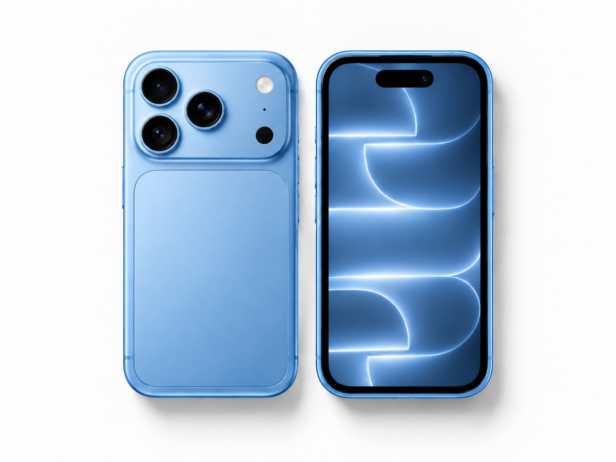 Gletsjerblauw (Glacier) - 18 Pro Max Mini